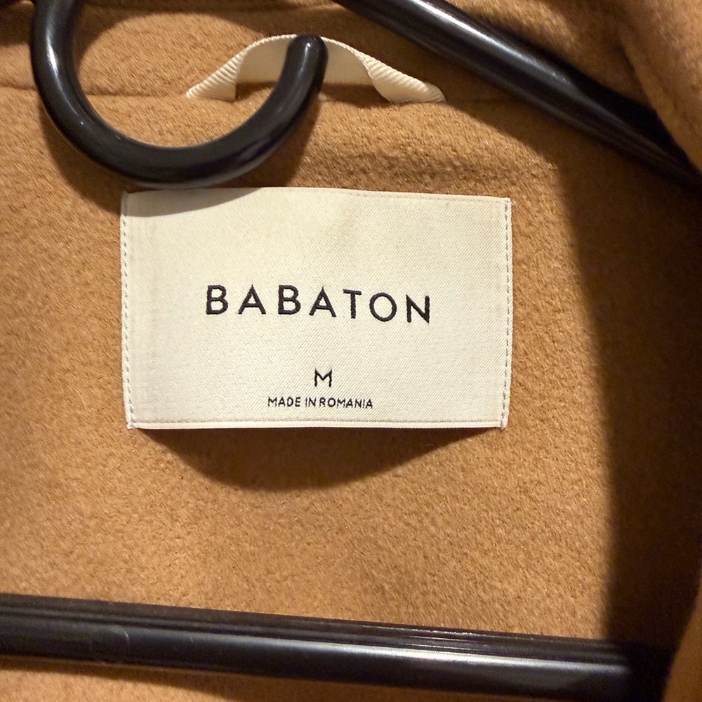 Aritzia Babaton Camel “The Only Coat” software cashmere - Picture 4 of 4